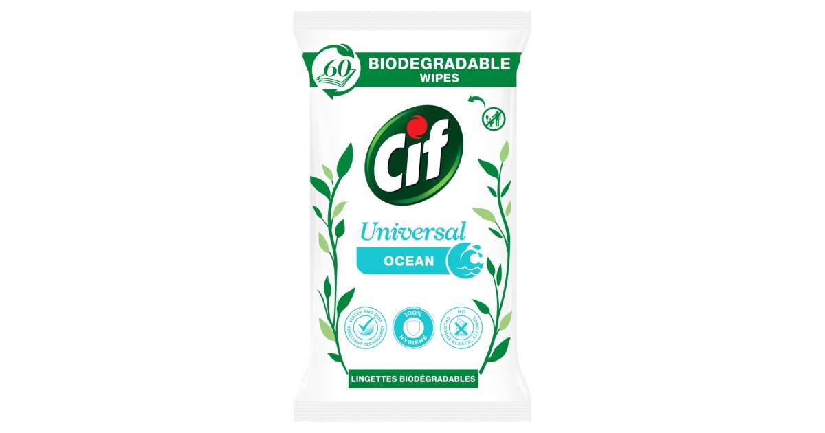 E-shop Cif Ocean Universalne vlhčené obrúsky 60ks