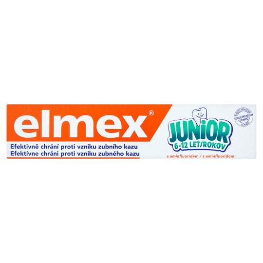 E-shop Elmex Junior 5-12 zubná pasta 75ml