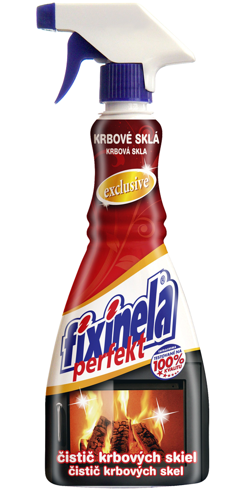 E-shop Fixinela perfekt čistič krbových skiel 500ml