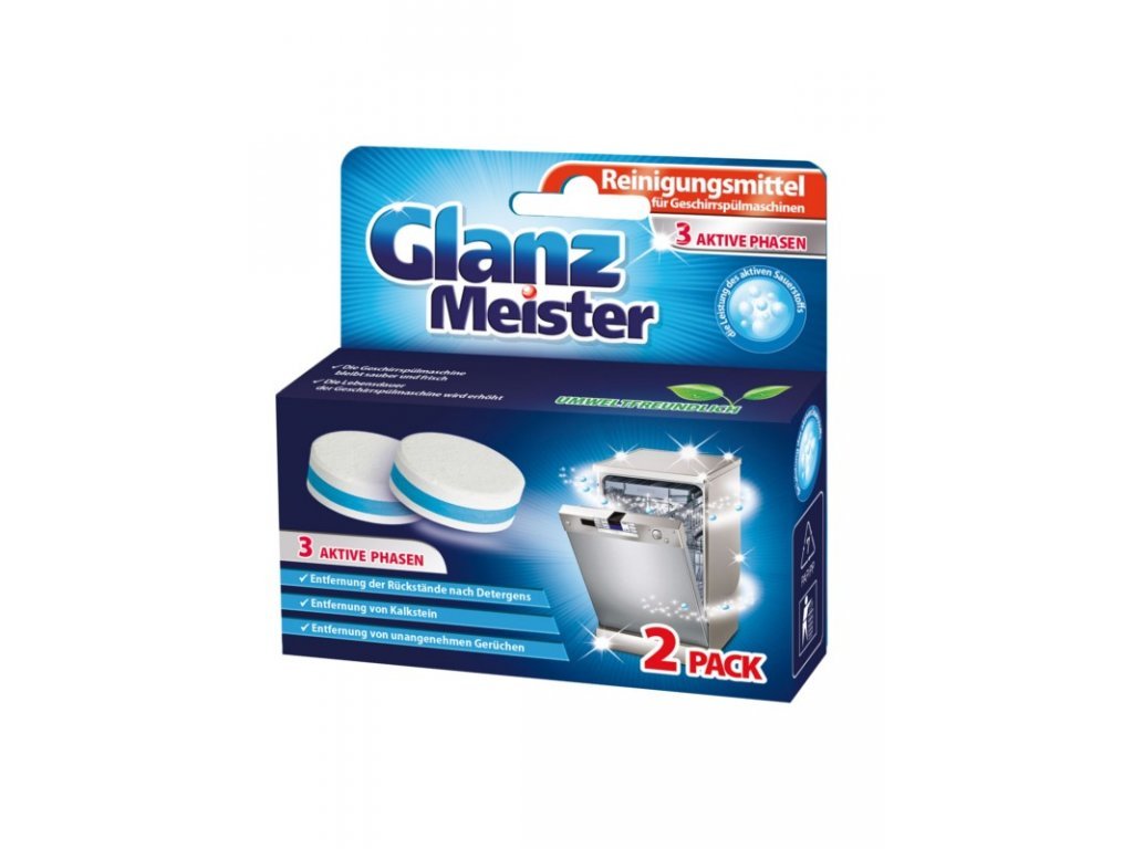 E-shop Glanz meister čistič umývačky riadu 2ks