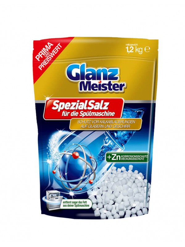 E-shop Glanz Meister soľ do umývačky riadu 1,2kg