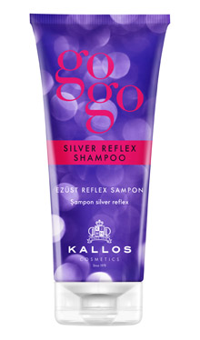 E-shop Kallos (GOGO) - strieborne farbiaci šampón na vlasy - 200ml