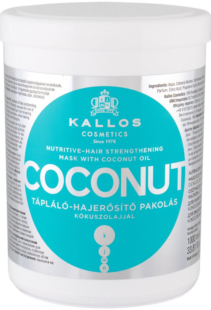 E-shop Kallos Coconut maska 1l