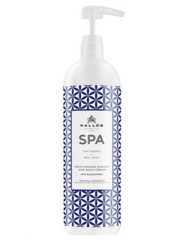 E-shop Kallos SPA Moisturizing Shower and Bath Cream- sprchový gél s vôňou algy 1000ml