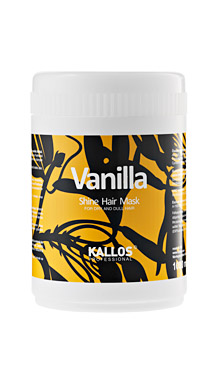 Kallos Vanilla maska pre suché vlasy (Shine Hair Mask) 1000 ml