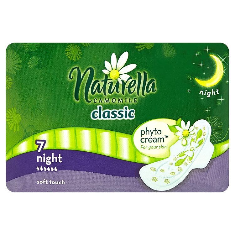 E-shop Naturella Classic Night hygienické vložky 7ks