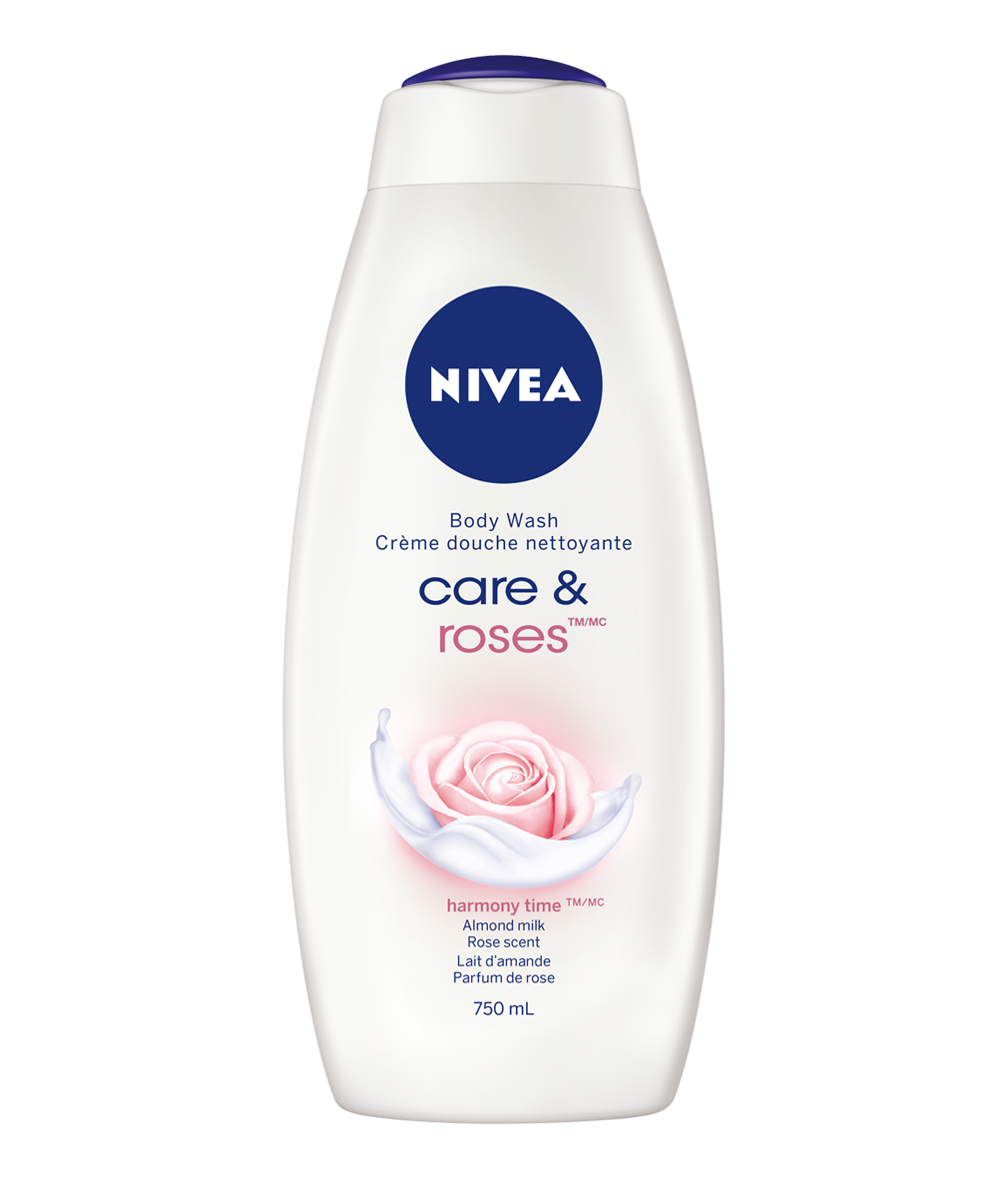 Nivea Care & Roses sprchový gél 750ml