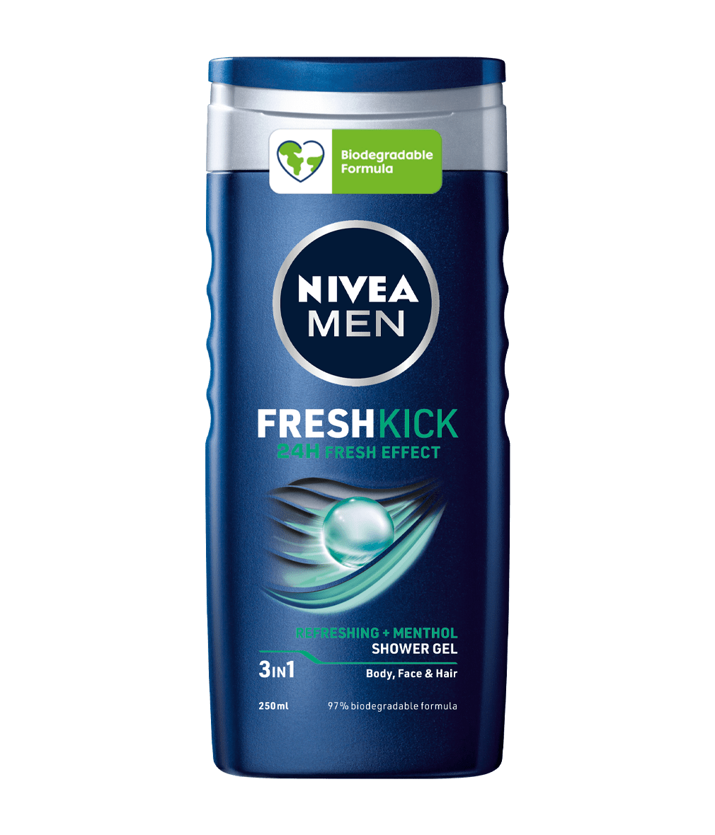 Nivea Men FreshKick sprchový gél 500ml