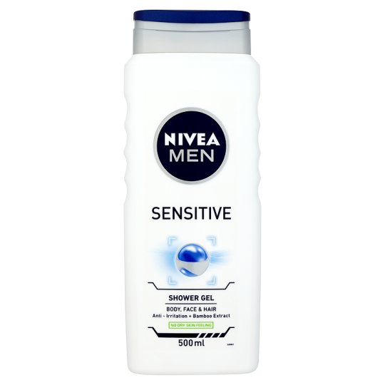 Nivea Men Sensitive sprchový gél 500ml