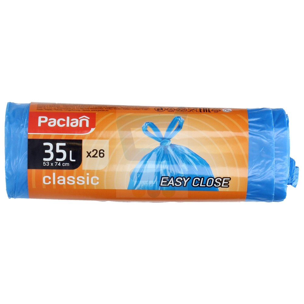 Paclan Classic vrecia na odpad taška 35l 26ks