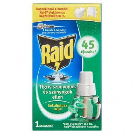 E-shop Raid Eucalypt náplň do elektrického odparovača 27ml