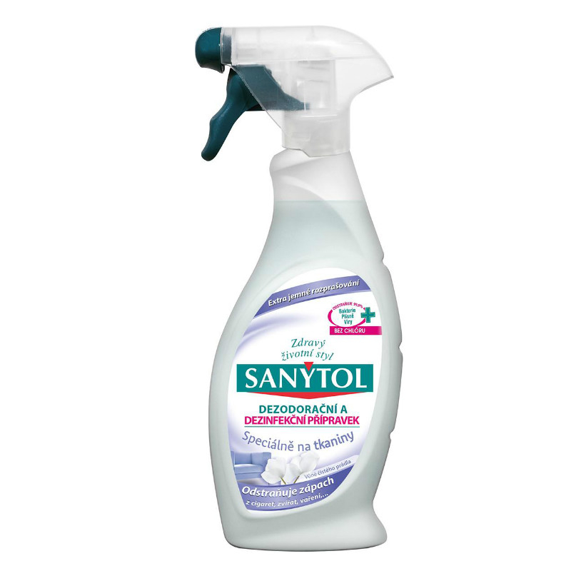 E-shop Sanytol Dezodoračný a dezinfekčný prípravok na tkaniny 500 ml