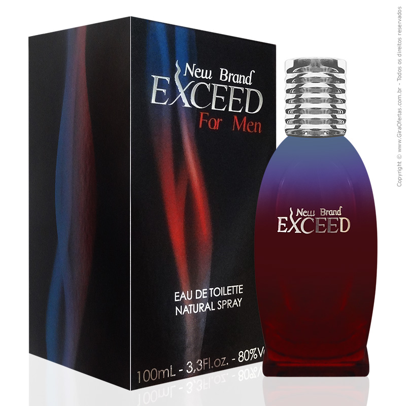 New Brand -Exceed Men EDP 100 ml (alternatíva Christian Dior Fahrenheit)