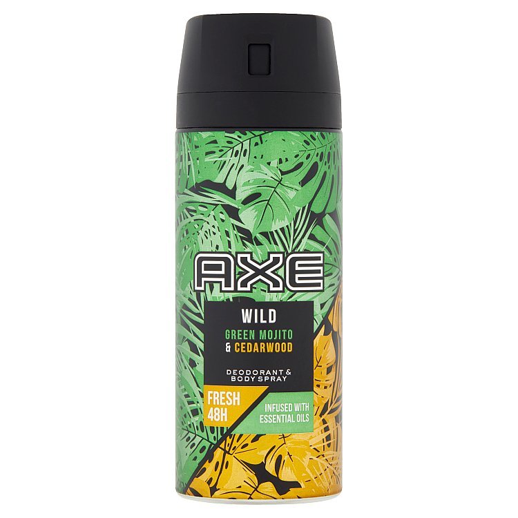 E-shop Axe Wild Green Mojito & Cedarwood deodorant 150ml