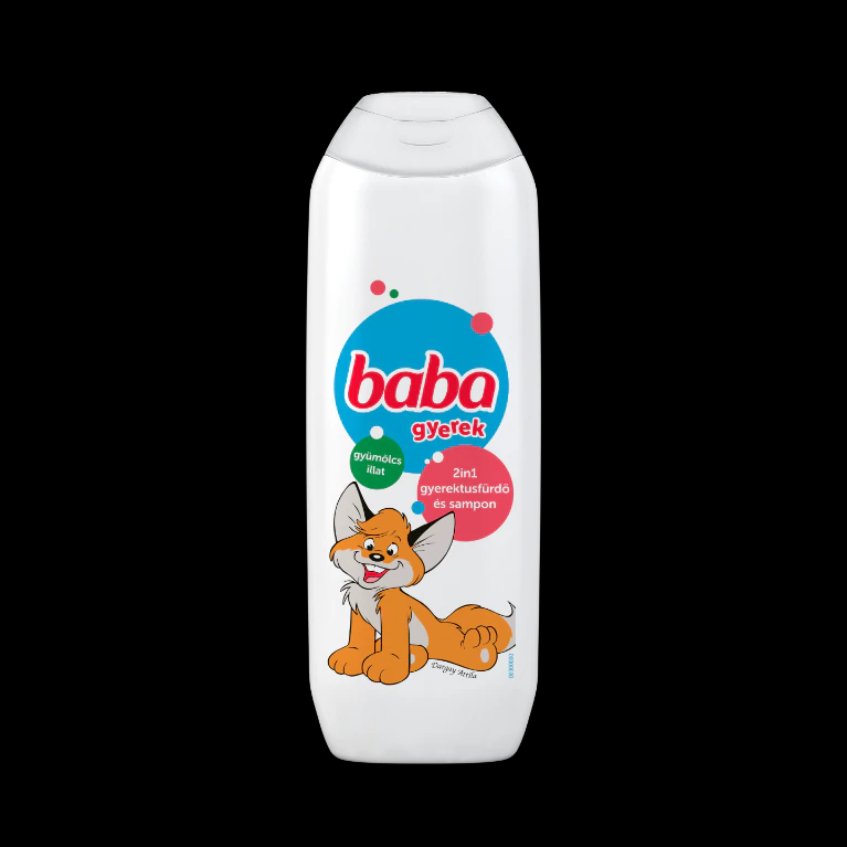 E-shop BABA detský sprchový gél a šampón 2v1 250ml