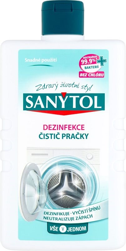 E-shop SANYTOL Dezinfekcia čistič pračky 250ml