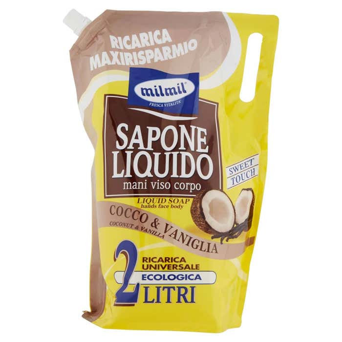 Malizia Milmil Vanilia & Coconut tekuté mydlo 2l