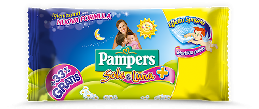 Pampers Baby Sole e Luna vlhčené utierky 46ks