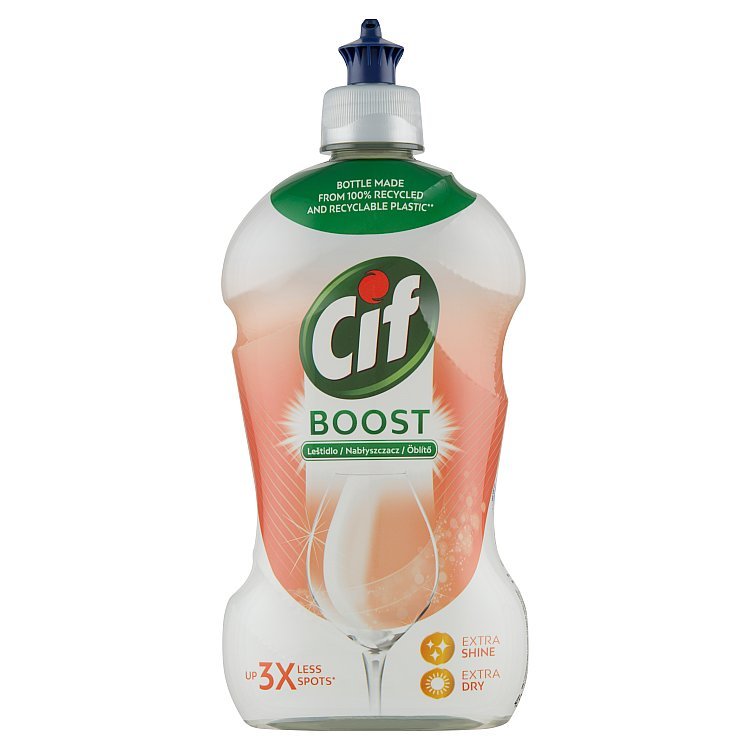 Cif Boost leštidlo do myčky 450 ml