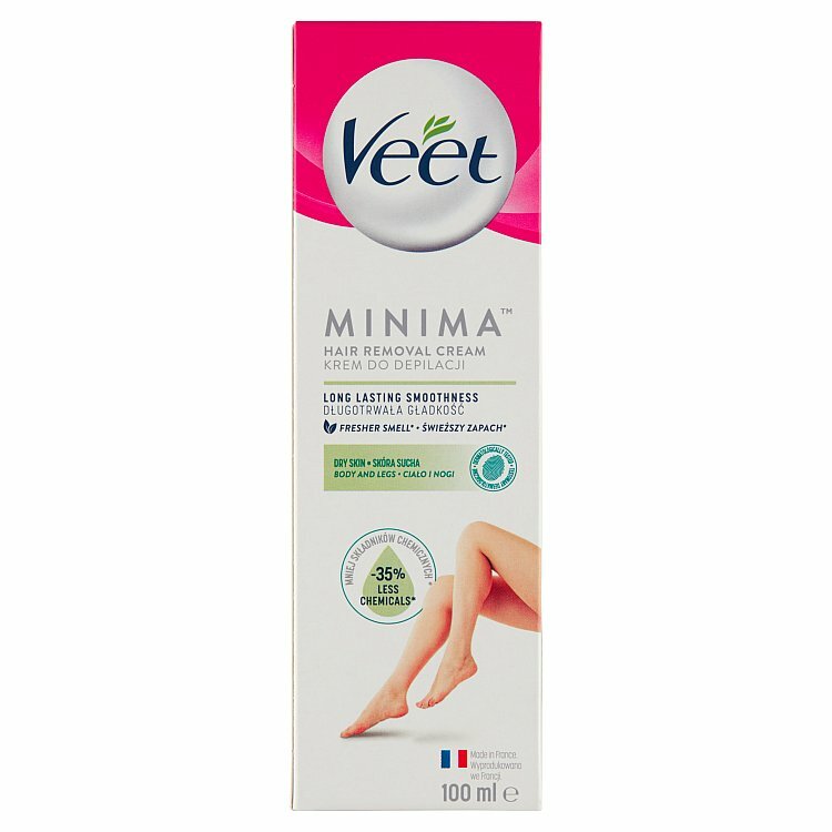 Veet Minima Depilačný krém pre suchú pokožku 100 ml