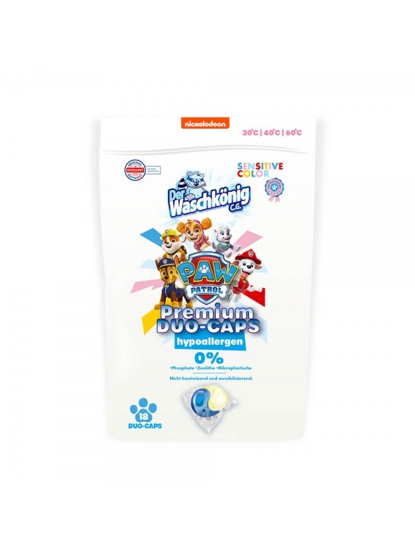 E-shop Waschkönig gélové kapsuly SENSITIVE PAW Patrol 18 pd