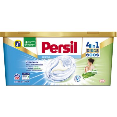 Persil Discs 4 in 1 Sensitive kapsule na pranie 22ks