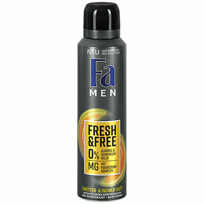 E-shop Fa Men Fresh Free 0% Al.-alkohol deodorant 150ml