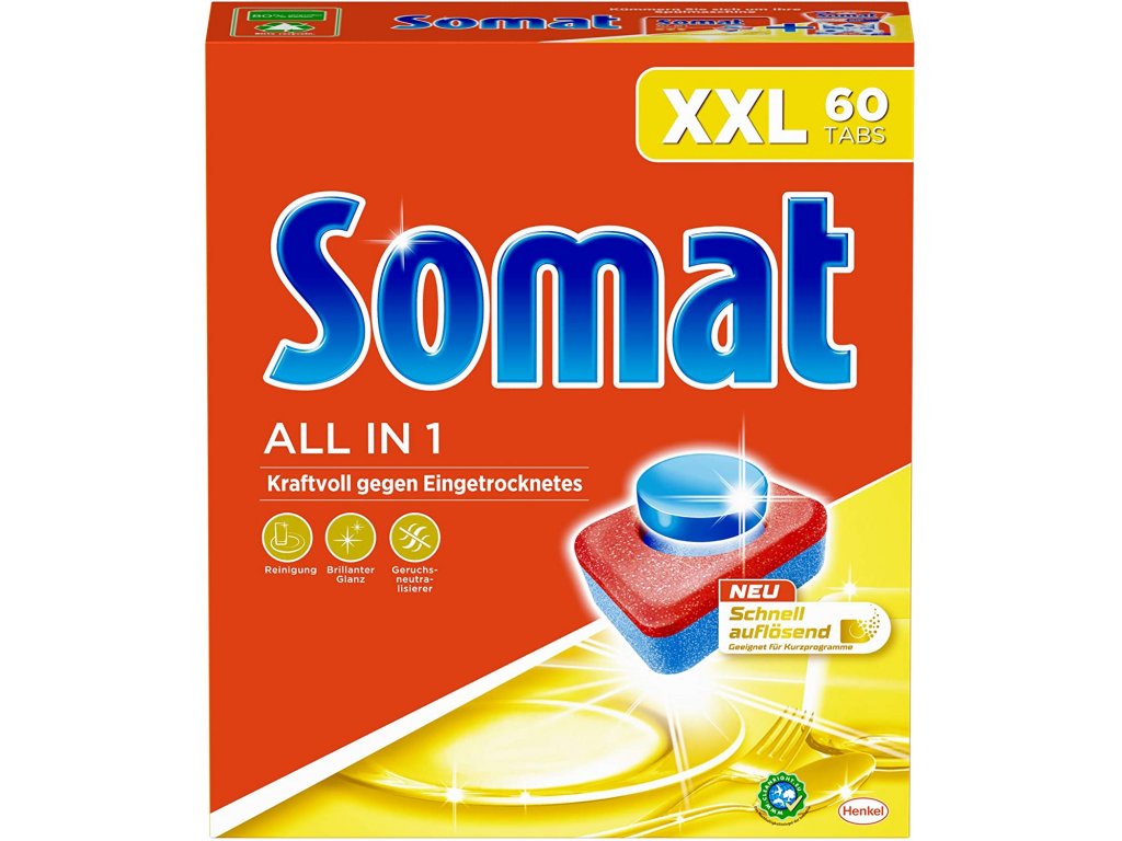 E-shop Somat ALL IN 1 tablety do myčky 60ks