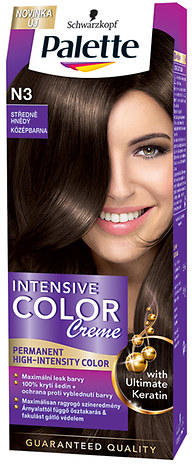 E-shop Palette Intensive Color Creme farba na vlasy N3 4-0