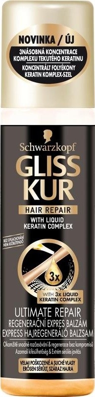 E-shop Gliss Kur Ultimate Repair expres balzam na vlasy 200 ml