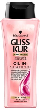 E-shop Gliss Kur Rose Oil šampón 250ml