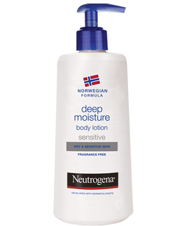 E-shop Neutrogena Deep Moisture telové mlieko s dávkovačom 400ml