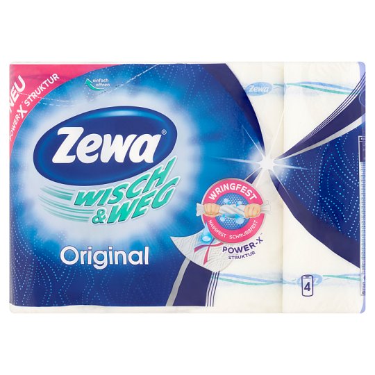 Zewa Wisch&Weg Original kuchynské utierky 4ks