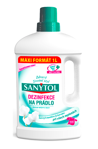 E-shop Sanytol dezinfekčný prípravok na prádlo, bielizeň 1000ml