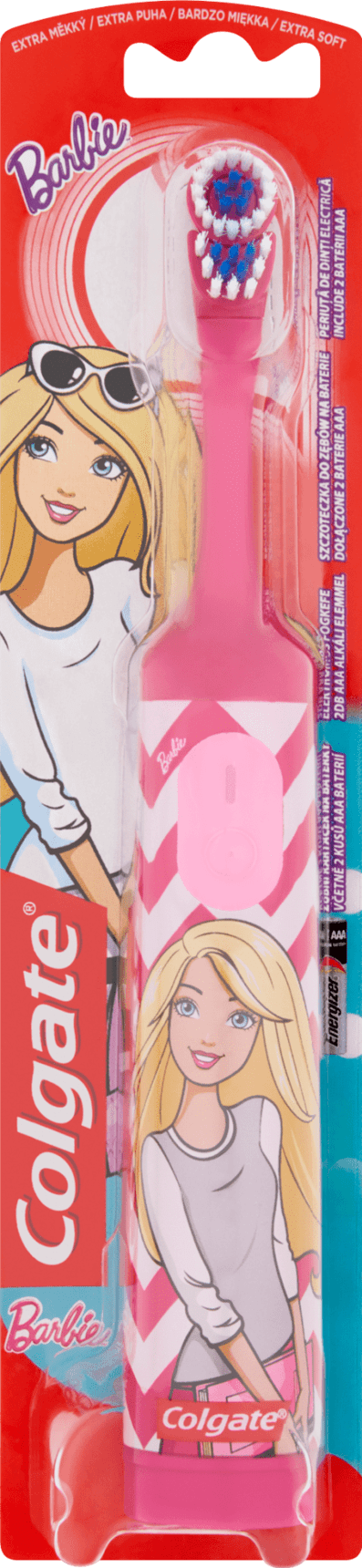 E-shop COLGATE Kids - Barbie Batériová Zubná kefka