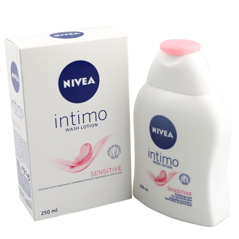 E-shop Nivea Intimo Sensitive emulzia pre intímnu hygienu 250 ml