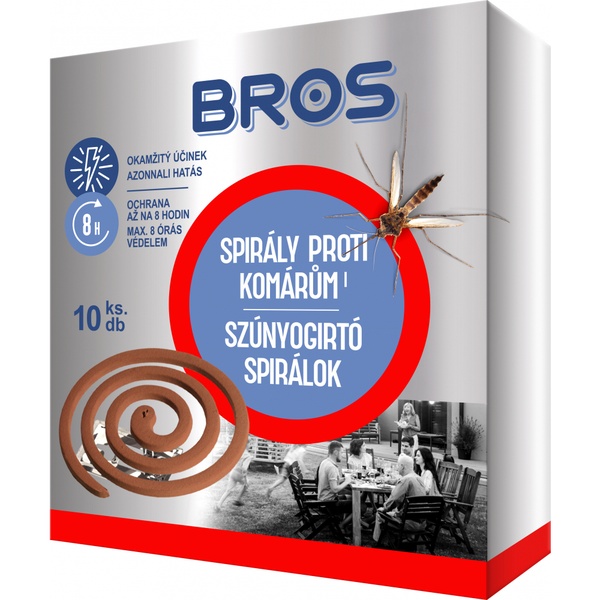 E-shop Bros špirály proti komárom 10 ks