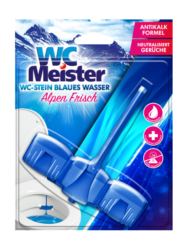E-shop Glanz Meister WC Meister Alpin Fresh záveska do WC 45g