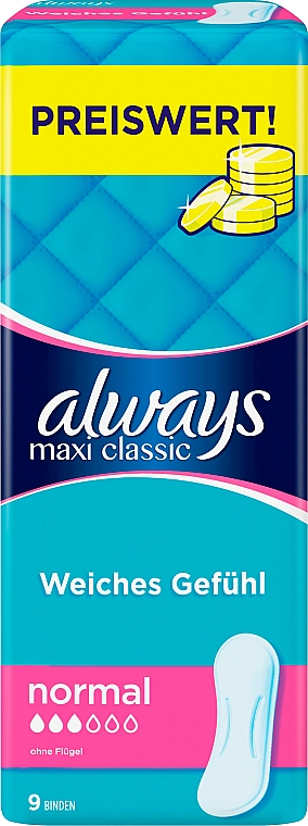 E-shop Always MAXI normal 9 ks