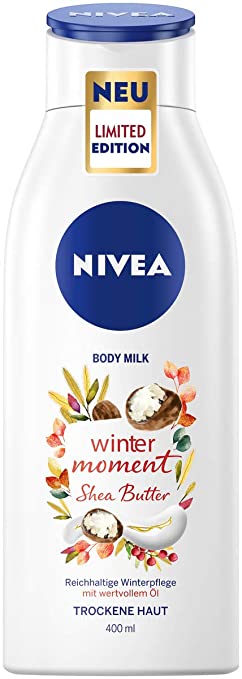 Nivea Body Milk telové mlieko winter moment Shea Butter 400 ml