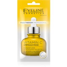 Eveline Cosmetics Face Therapy Vitamin C krémová maska pre rozjasnenie pleti 8ml