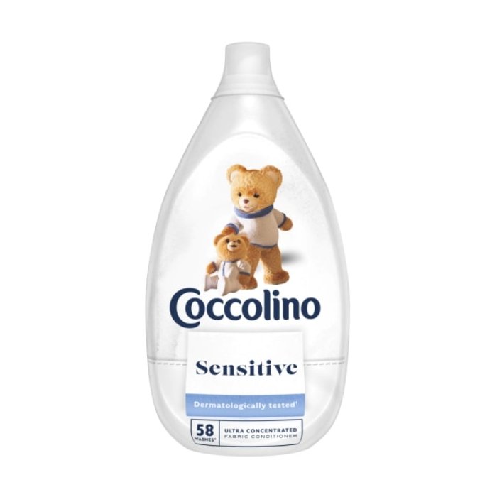 E-shop Coccolino Sensitive aviváž 870ml 58PD