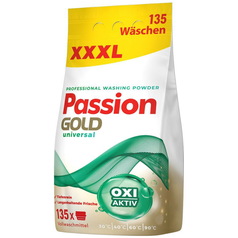 Passion Gold Universal prací prášok 8,1kg 135PD