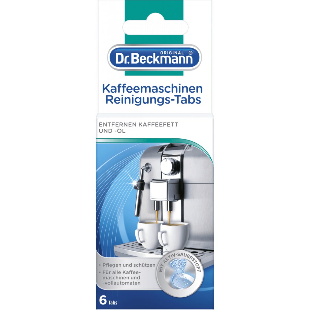E-shop Dr. Beckmann Dr Beckmann čistiace tablety do kávovaru 6x1,6g