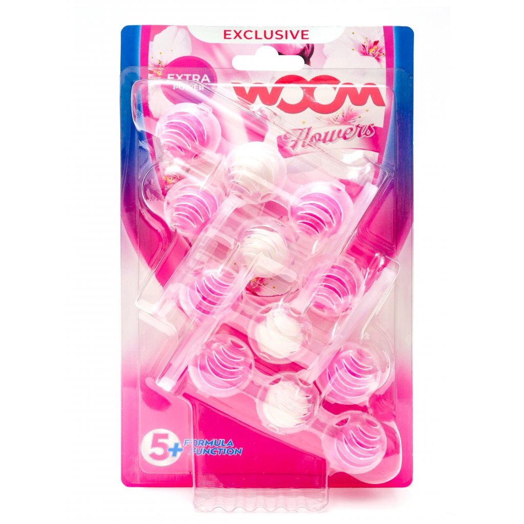 Woom Flowers WC Blok 4x48g