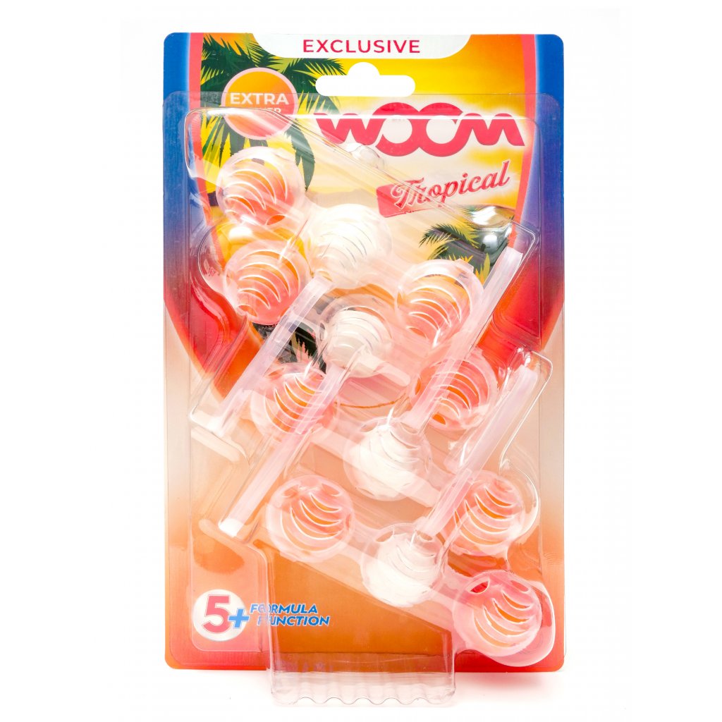 Woom Tropical WC Blok 4x48g