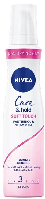 Nivea Care & Hold  Soft touch penové tužidlo 150 ml