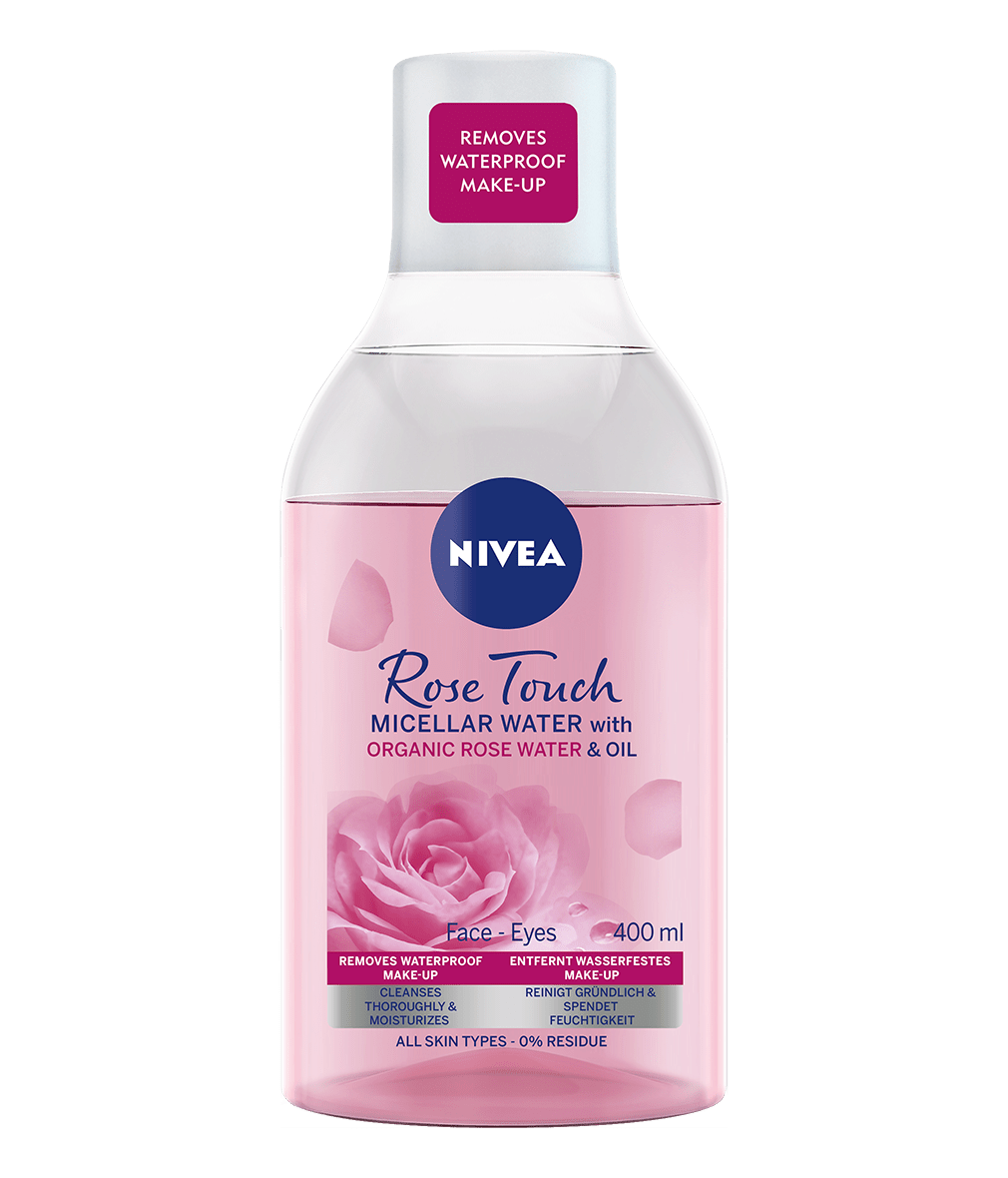 E-shop Nivea Rose Touch dvojfázová micelárna voda s ružovou vodou 400 ml