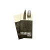 Printed napkins 40/3 with cutlery pocket - 38 400 pcs  (1.49 Kč / 1 KS)