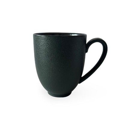 Terrea čierny hrnček 400 ml